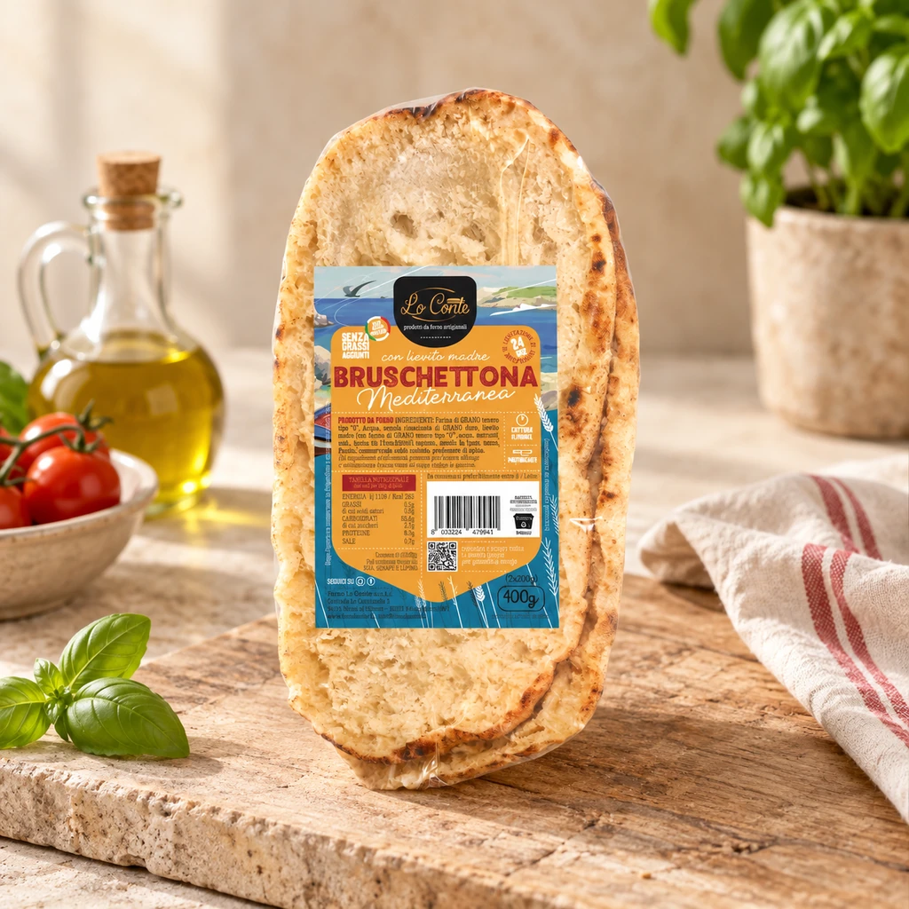 Bruschettone in confezione