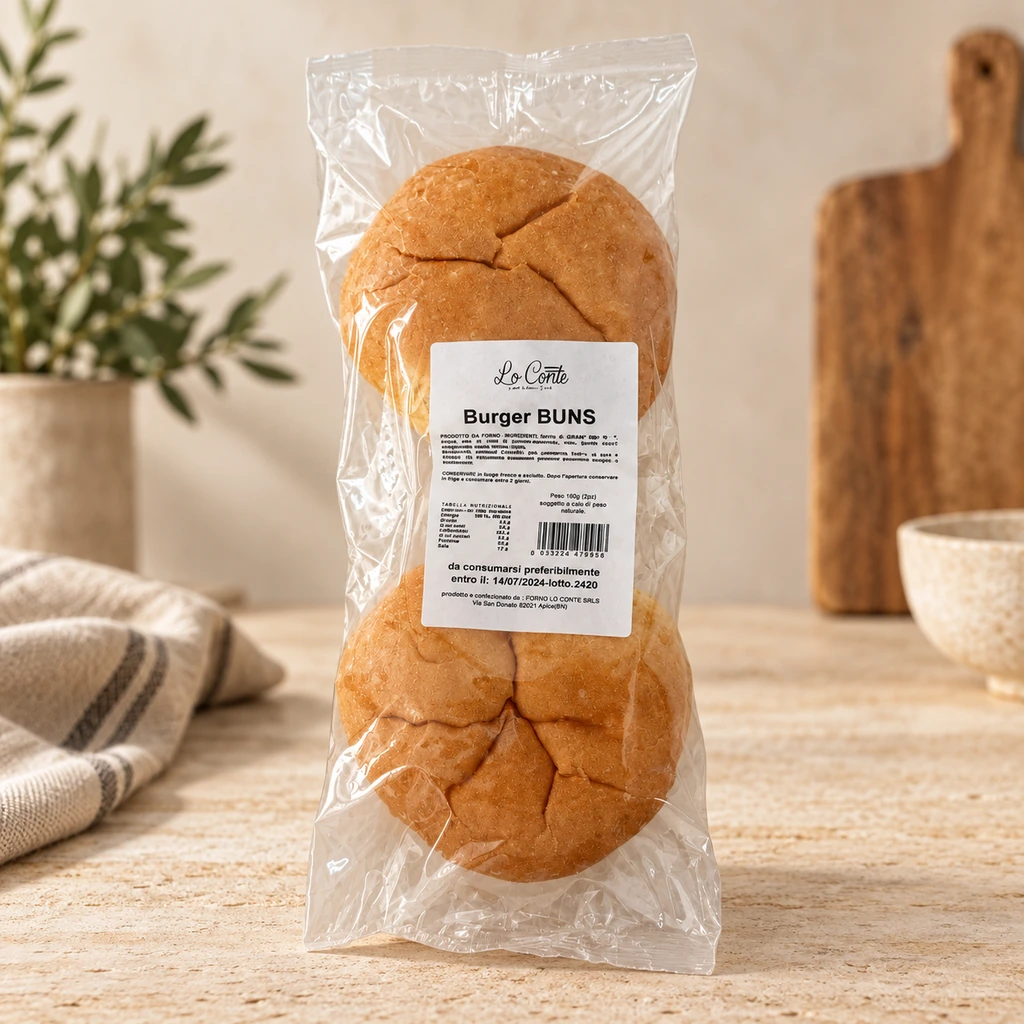 Burger Buns 160g in confezione