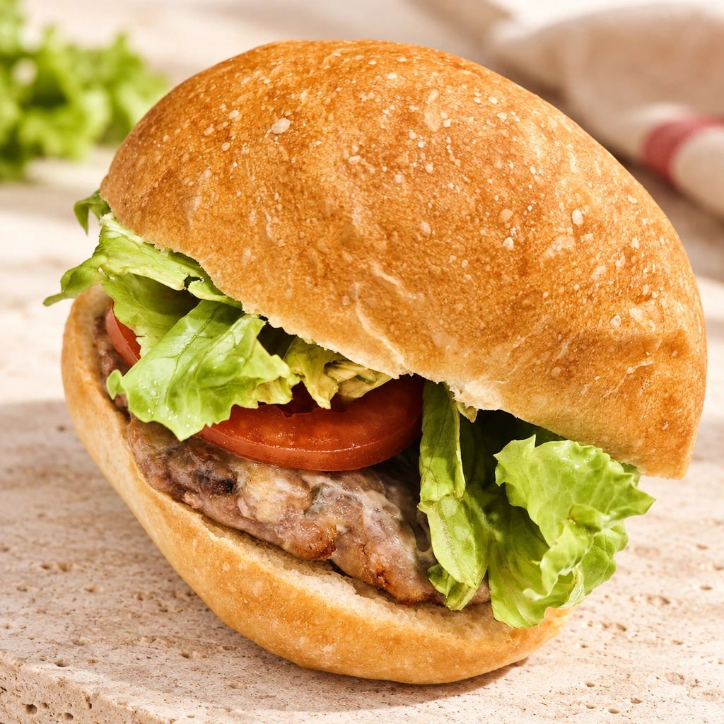 Burger Buns 160g farciti come hamburger
