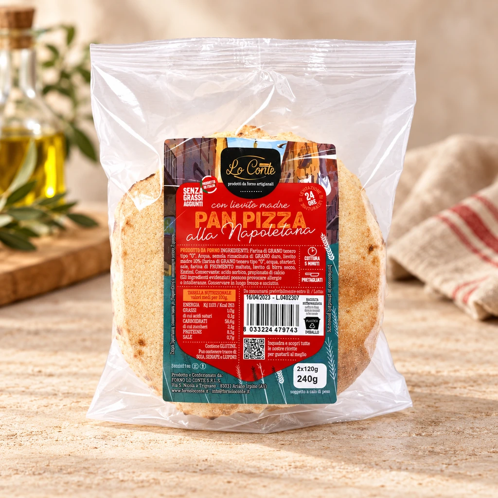 Pan Pizza 240g in confezione