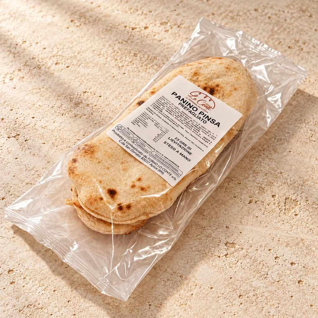 Panino Pinsa 240g in confezione