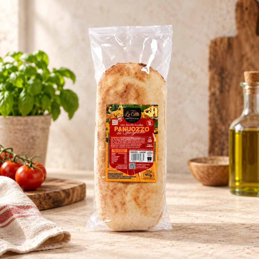 Panuozzo 480g in confezione