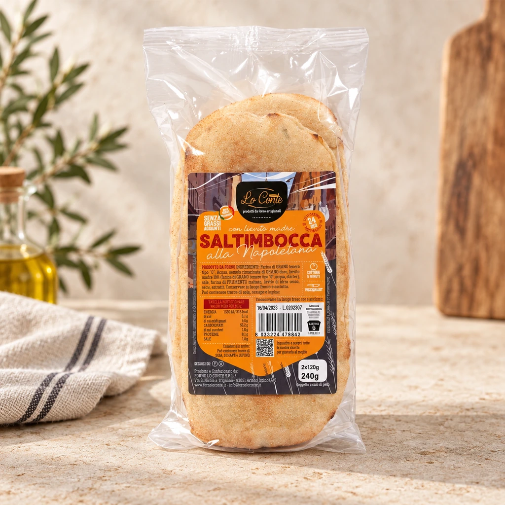 Saltimbocca 240g in confezione