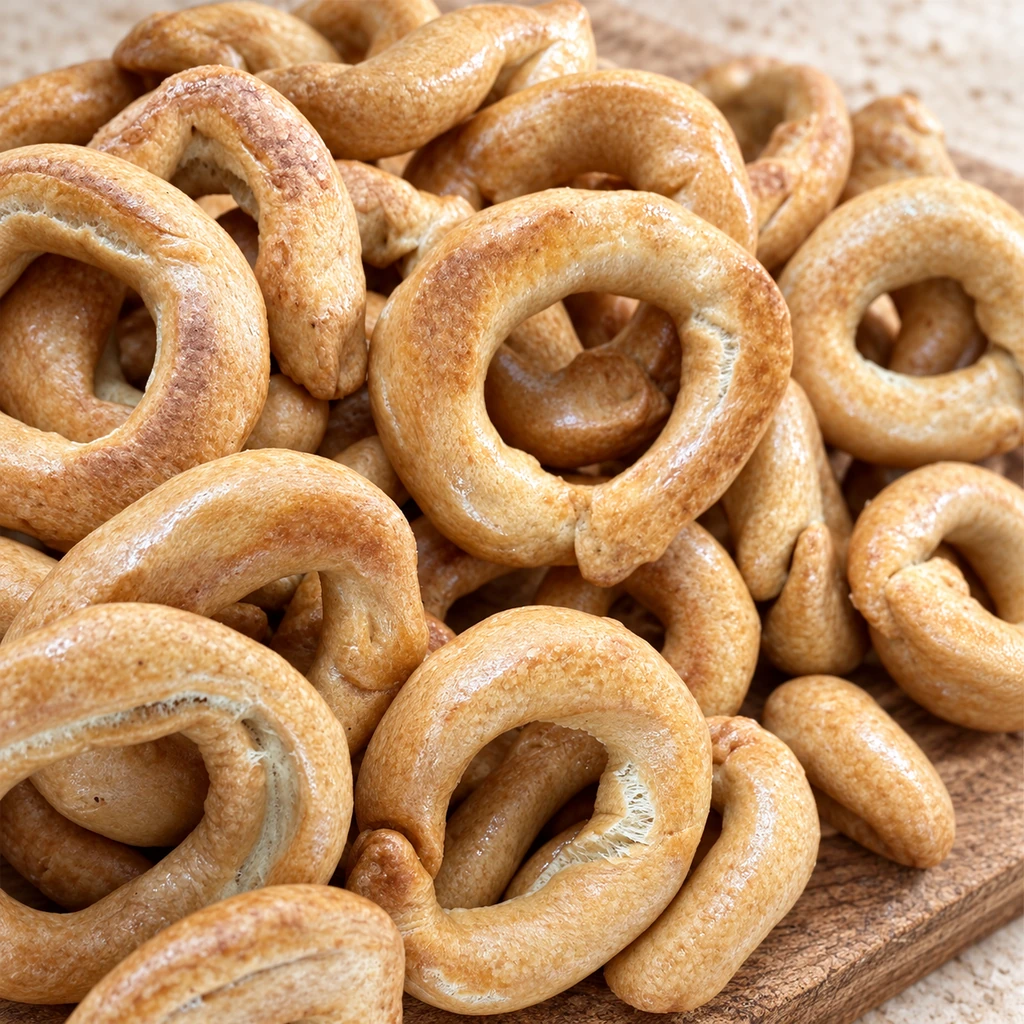 Taralli classici 250g in primo piano